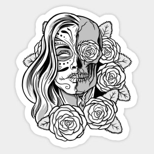 day of the dead Sticker